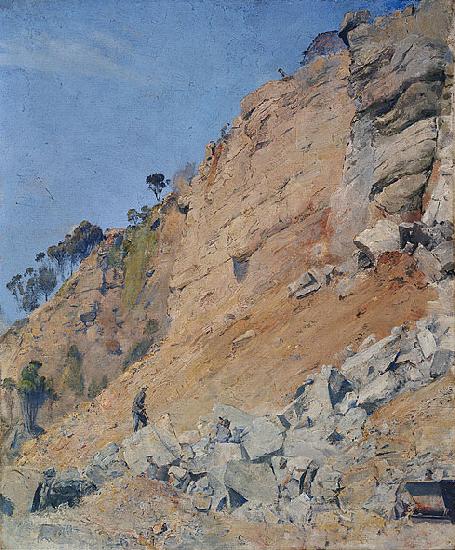 Tom roberts The Quarry, Maria Island